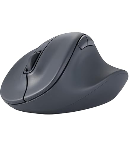 【kaito_mama】Elecom M-DC01MBBK Amazon.com: ELECOM Bluetooth Wireless Ergonomic Shape Mouse